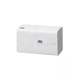  Kéztörlő 2 rétegű Z hajtogatású 250 lap/csomag 15 csomag/karton Soft Singlefold H3 Tork_290163 fehér