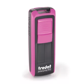 Trodat bélyegző – Trodat Pocket Printy 9512 Ecoblack-Fukszia Zsebbélyegző – Tonerklinika Debrecen