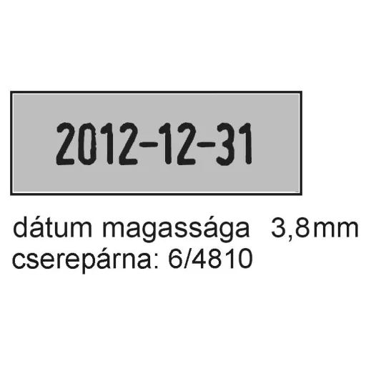Trodat 4810 Dátumbélyegző