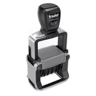  Trodat Professional 5430 Fémházas Dátumbélyegző ( 41 X 24 Mm ) Lenyomattal