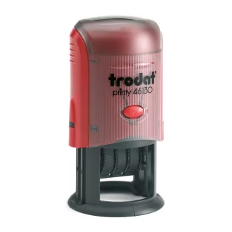 Trodat 46130 Kör Dátumbélyegző (Ø 30 Mm) Lenyomattal