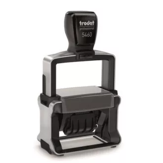   Trodat Professional 5460 Fémházas Dátumbélyegző ( 56 X 33 Mm ) Lenyomattal