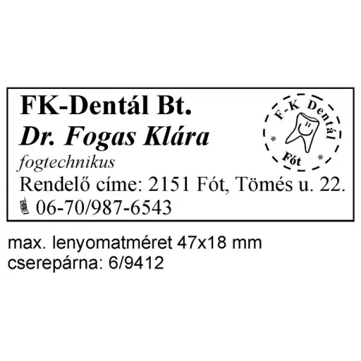 Trodat bélyegző – Trodat Pocket Printy 9512 Ecoblack-Blue Zsebbélyegző – Tonerklinika Debrecen