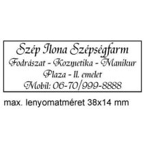 SZÖVEGLEMEZ MAX 4 SOR