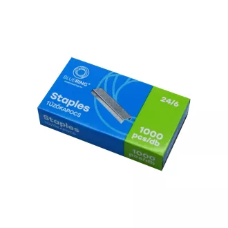 Tűzőkapocs 24/6 hegyezett Bluering® – Tonerklinika Debrecen