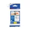 Brother TZe-231 12 mm széles 4 m hosszú szalagkazetta