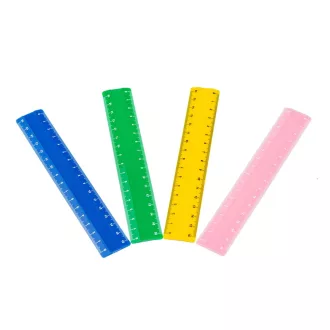 Vonalzó 16cm,-es, vegyes színek Nebulo – Tonerklinika Debrecen