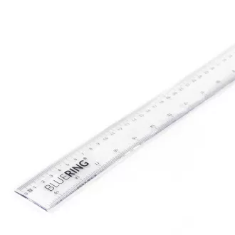 Vonalzó 50cm, műanyag Bluering® – Tonerklinika Debrecen