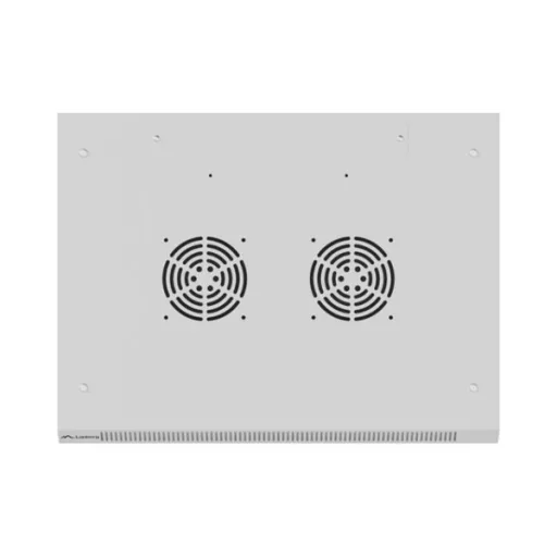 Lanberg WF01-6404-10S 19 4U SZÉL:600mm MÉLY:450mm MAG:290mm lapraszerelt üvegajtós szürke fali rack szekrény