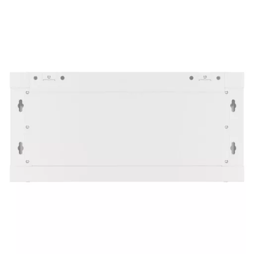 Lanberg WF01-6404-10S 19 4U SZÉL:600mm MÉLY:450mm MAG:290mm lapraszerelt üvegajtós szürke fali rack szekrény