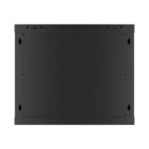 Lanberg WF01-6409-10B 19 9U SZÉL:600mm MÉLY:450mm MAG:512mm lapraszerelt üvegajtós fekete fali rack szekrény